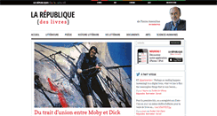 Desktop Screenshot of larepubliquedeslivres.com